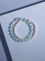 Preview: Kombinationsvorschlag: Würfelarmband mit Böhmischem Glas und Perlenarmband